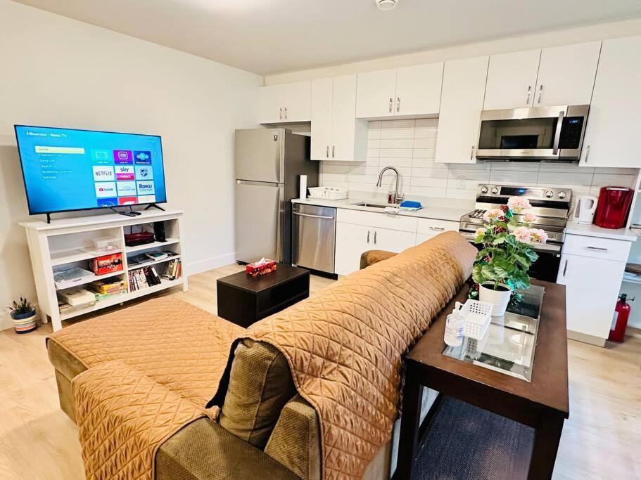 New 2Br Garden Suite,2Bath,Ac,Ev,Parkin,Wifi,Netfl Port Coquitlam Exterior foto